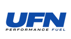 UFN Performance Fuel logo with blue letters on a white background